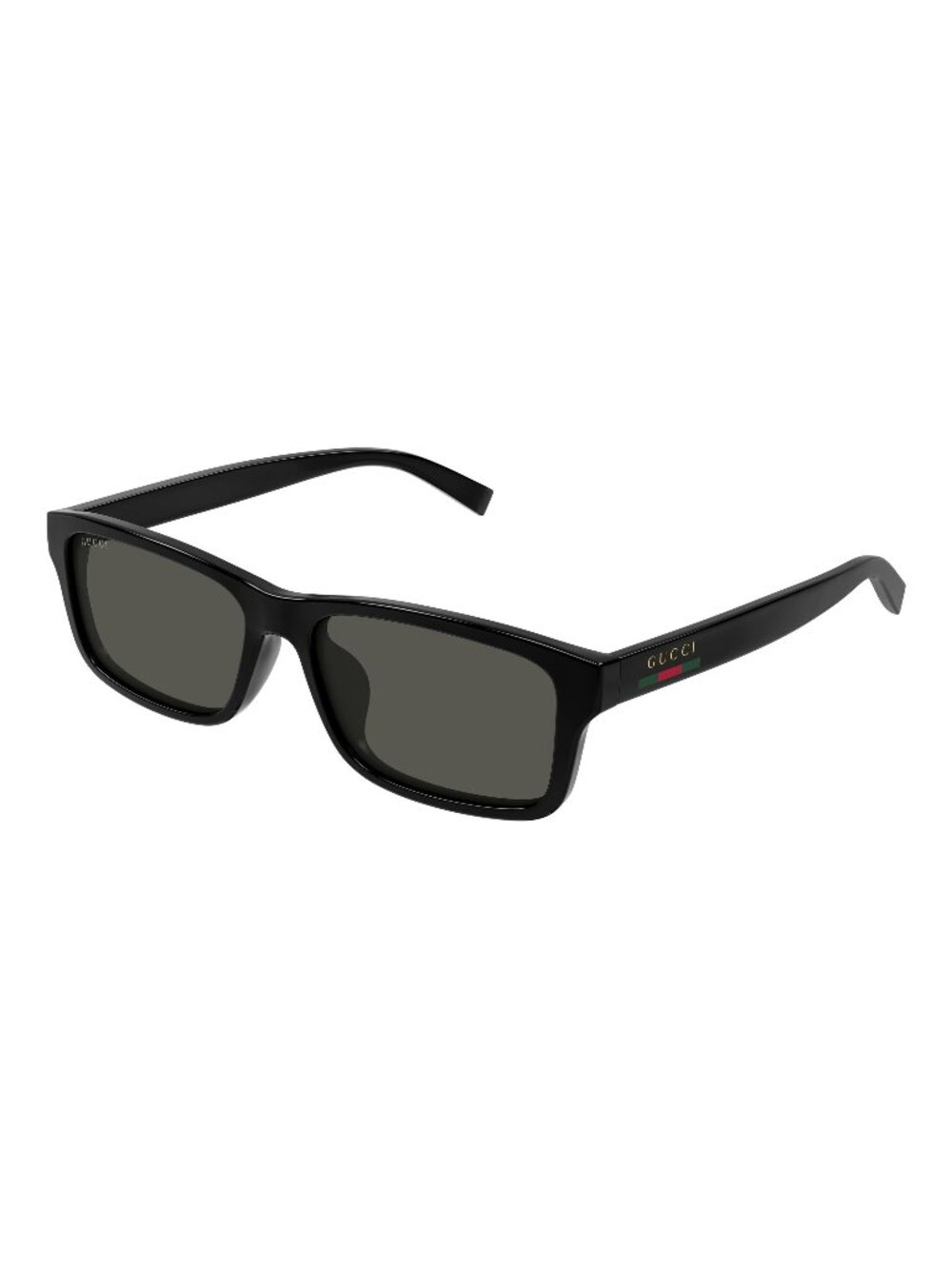 New Gucci Men's Sunglasses Black Grey Lens Injected Frame GG1986SA 001 57